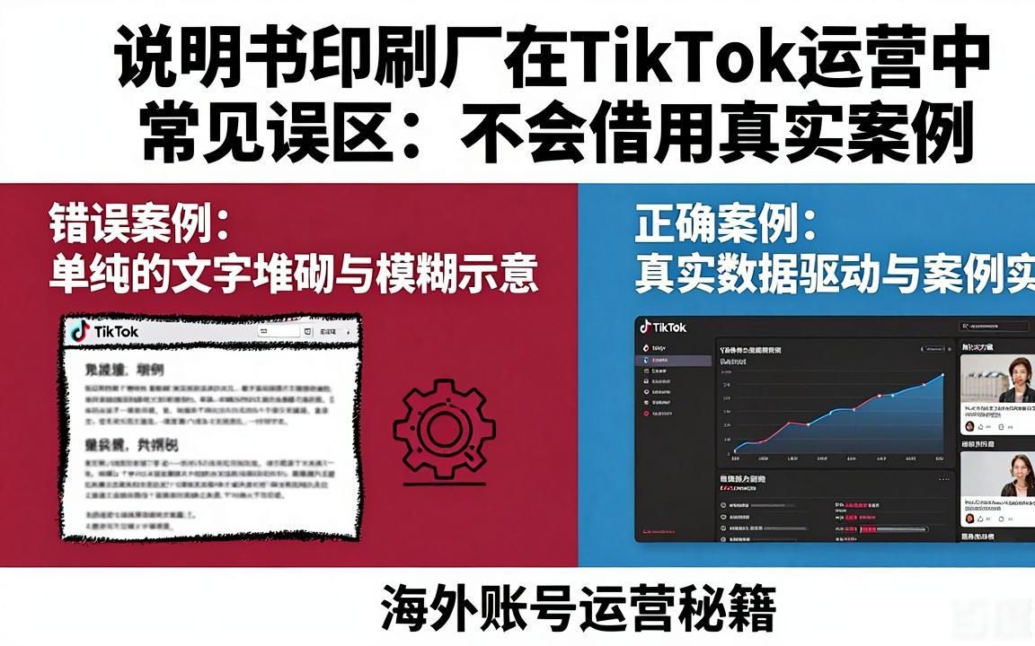 说明书印刷厂工厂TikTok海外账号怎么运营