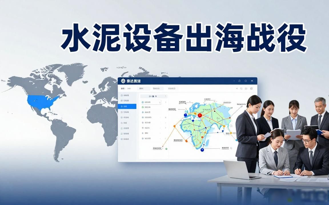 水泥生产设备厂家如何开发海外客户