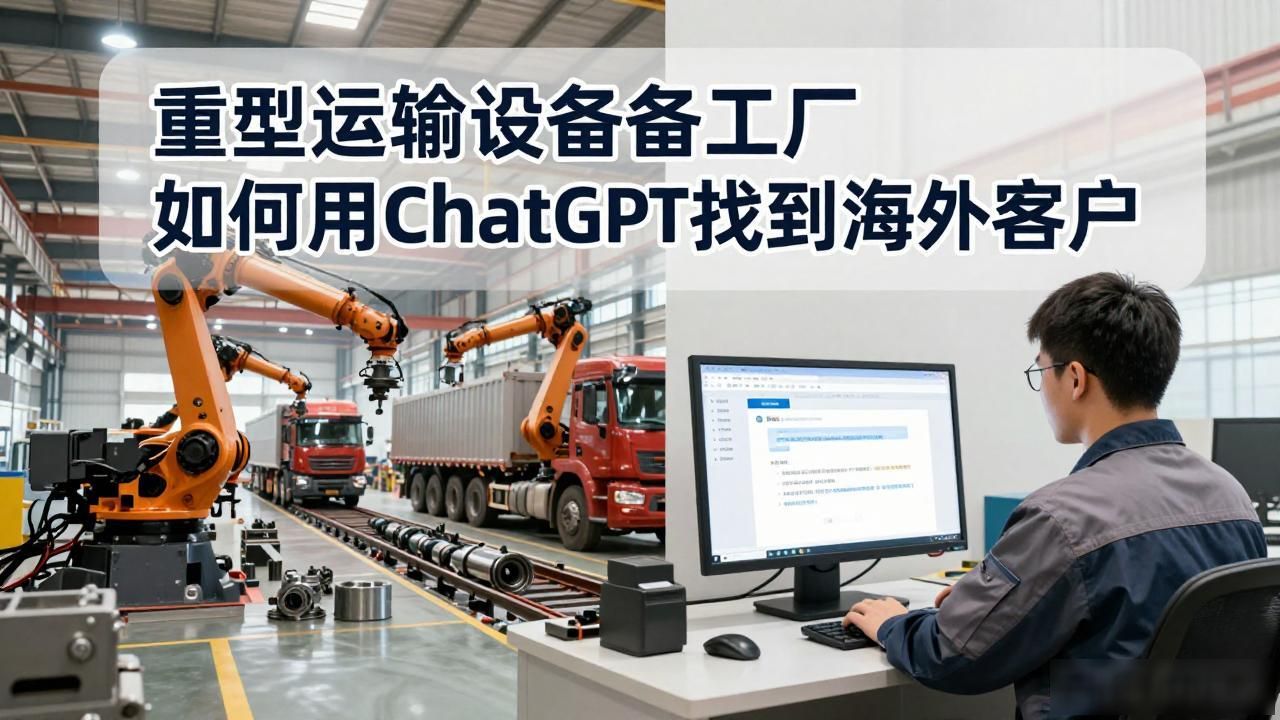 海外运输业十大龙头股_重型运输设备工厂如何被ChatGPT推荐给海外客户_海外运输术语
