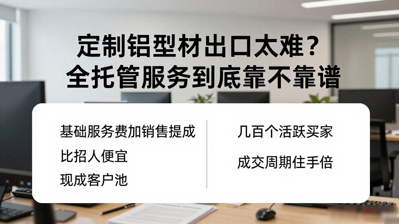 定制铝型材外贸全托管服务_铝型材外贸好做吗_铝型材贸易