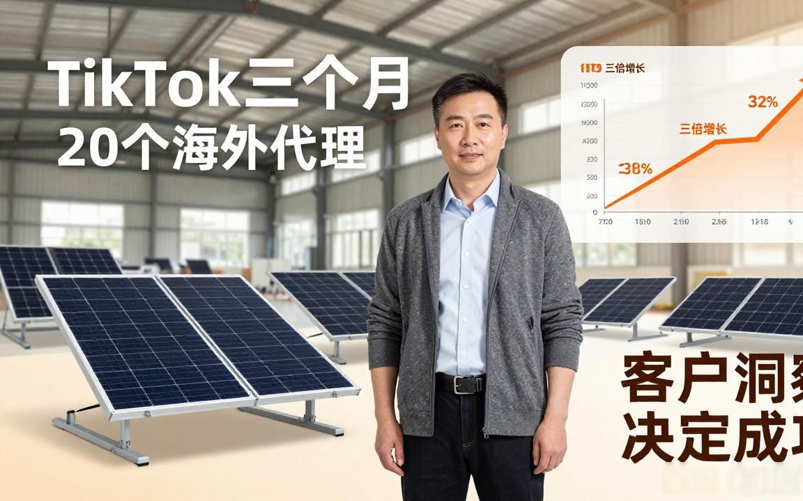 太阳能支架工厂工厂TikTok海外账号怎么运营