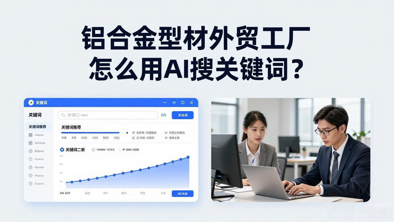 铝合金型材外贸工厂AI搜索关键词布局_铝合金型材加工厂_附近铝合金型材生产厂家