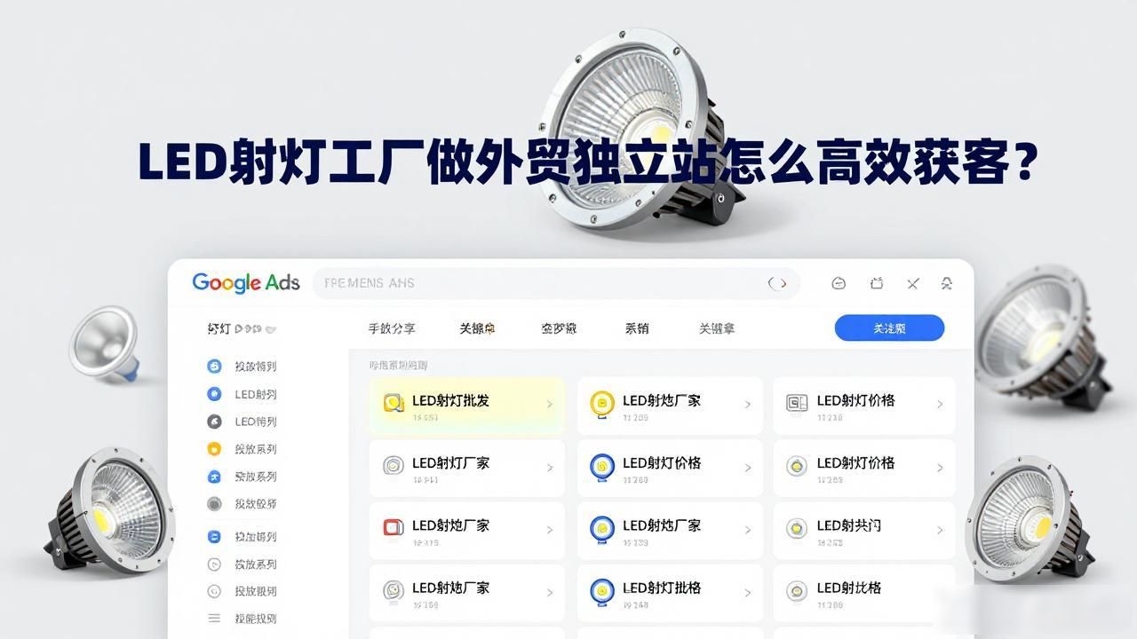 LED射灯工厂外贸独立站获客_LED射灯工厂外贸独立站获客_LED射灯工厂外贸独立站获客