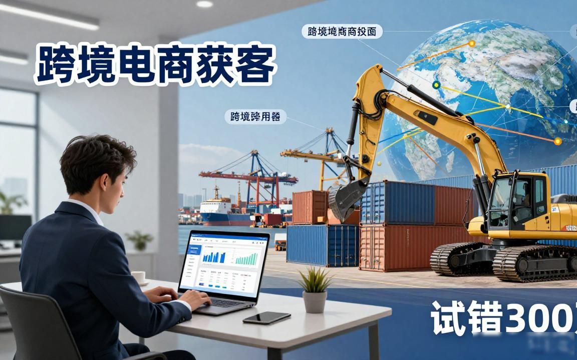 工程重型装备跨境电商获客