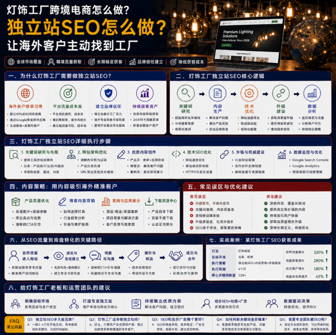 灯饰工厂跨境电商怎么做独立站SEO怎么做?让海外客户主动找到工厂.png