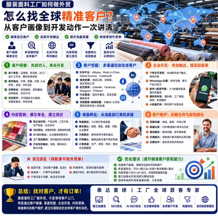 服装面料工厂如何做外贸怎么找全球精准客户?从客户画像到开发动作.png