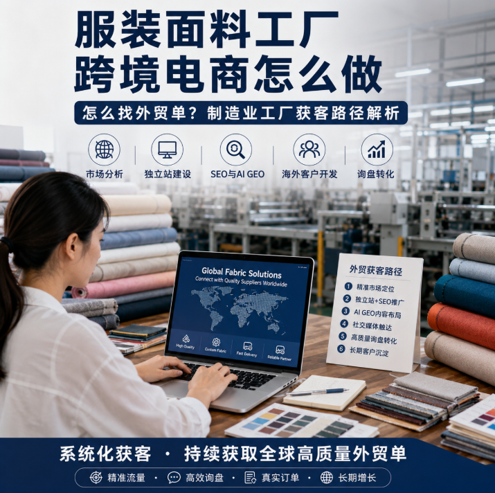 服装面料工厂跨境电商怎么做怎么找外贸单?制造业工厂获客路径解析.png