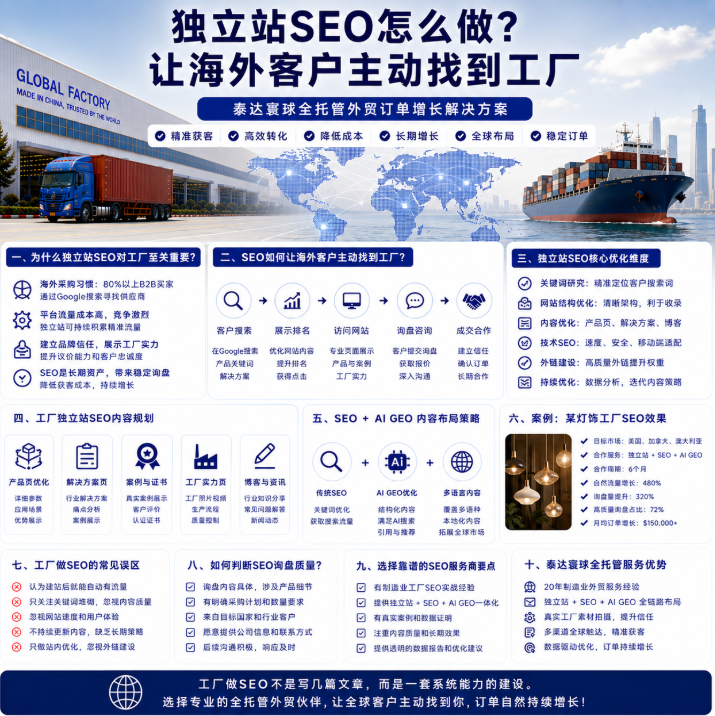 泰达寰球工厂外贸靠谱吗独立站SEO怎么做?让海外客户主动找到工厂.png