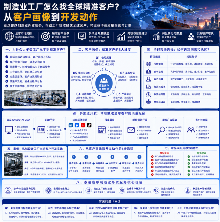 泰达寰球制造业外贸服务怎么找全球精准客户?从客户画像到开发动作.png