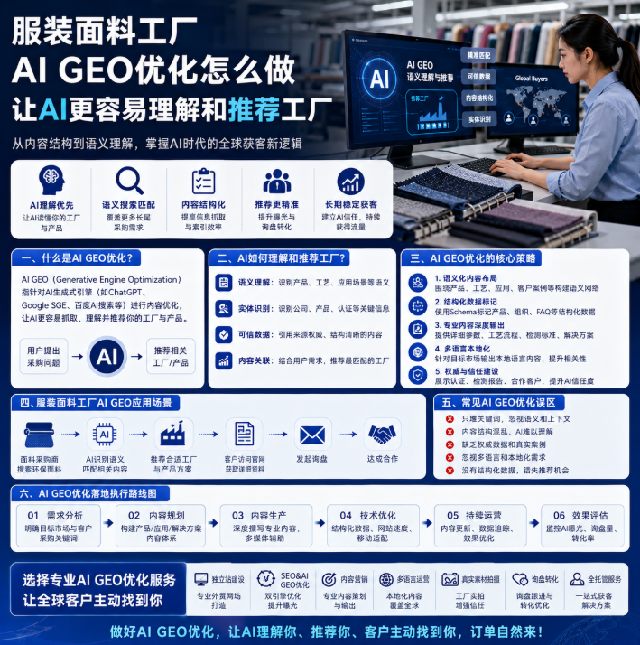服装面料工厂外贸获客怎么做如何做AI GEO优化?让AI更容易理解和推荐工厂.png