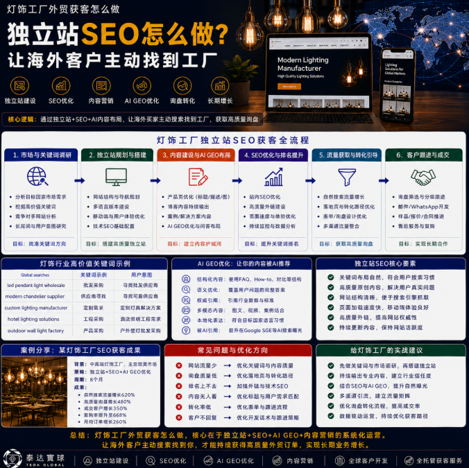 灯饰工厂外贸获客怎么做独立站SEO怎么做?让海外客户主动找到工厂.png