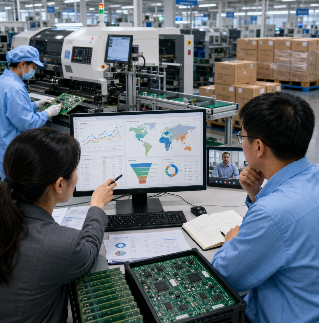 PCBA加工工厂外贸获客怎么找到海外批发客户?.png
