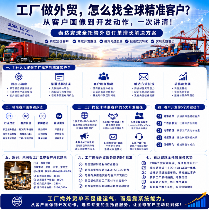 泰达寰球工厂外贸怎么样怎么找全球精准客户?从客户画像到开发动作.png