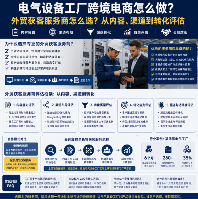 电气设备工厂跨境电商怎么做外贸获客服务商怎么选?从内容、渠道到转化评估.png