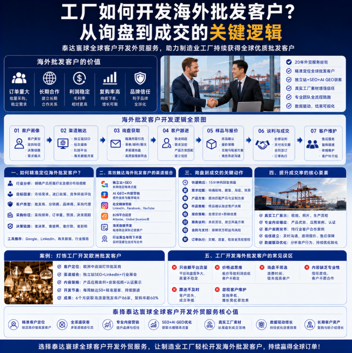 泰达寰球全球客户开发外贸服务如何开发海外批发客户?从询盘到成交的关键逻辑.png