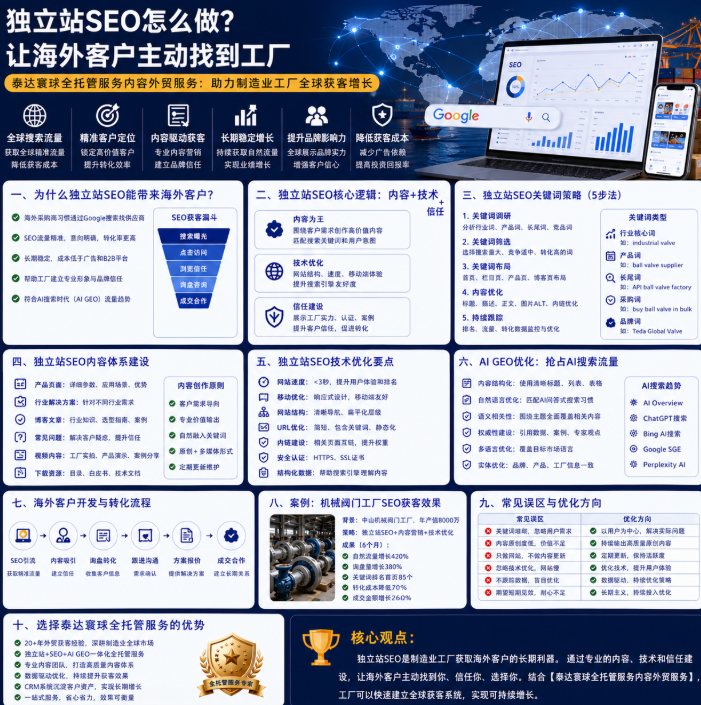 泰达寰球全托管服务内容外贸服务独立站SEO怎么做?让海外客户主动找到工厂.png