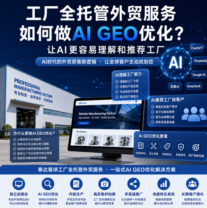 泰达寰球工厂全托管外贸服务如何做AI GEO优化?让AI更容易理解和推荐工厂.png