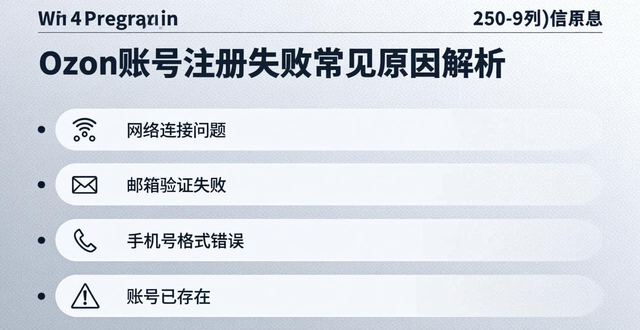 ozon 电商平台注册要求