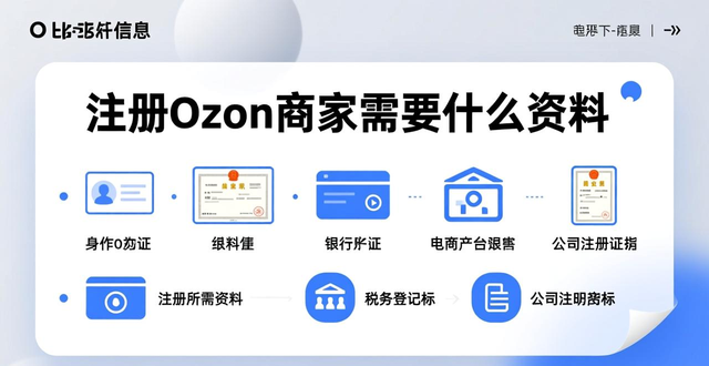ozon开店流程和步骤