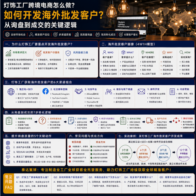 灯饰工厂跨境电商怎么做如何开发海外批发客户?从询盘到成交的关键逻辑.png