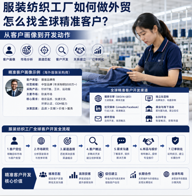 服装纺织工厂如何做外贸怎么找全球精准客户?从客户画像到开发动作.png