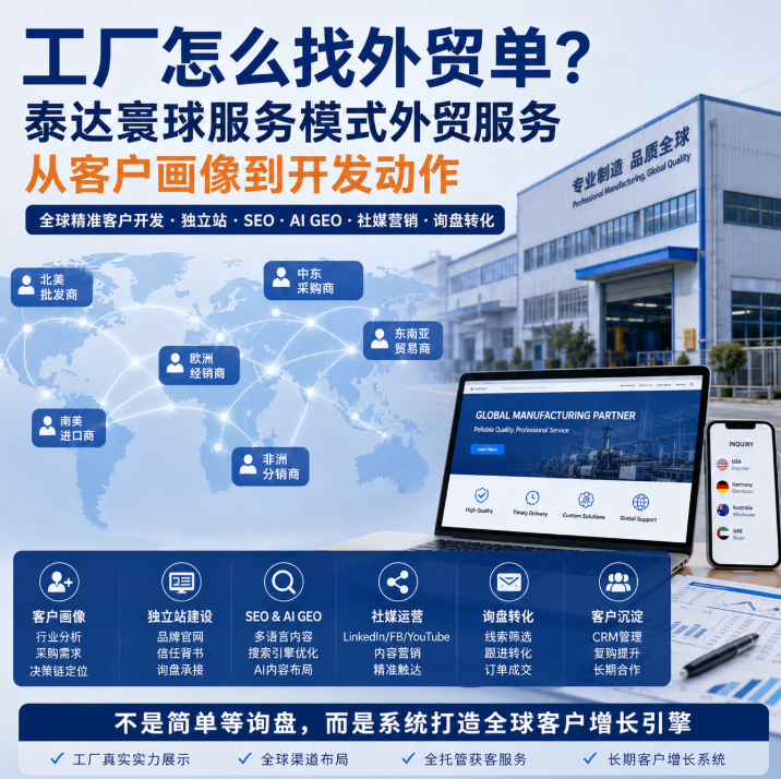 泰达寰球服务模式外贸服务怎么找全球精准客户?从客户画像到开发动作.png