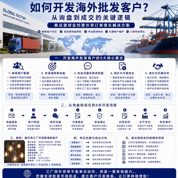 泰达寰球全托管外贸订单增长如何开发海外批发客户?从询盘到成交的关键逻辑.png