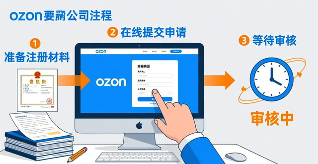ozon开店后的第一步
