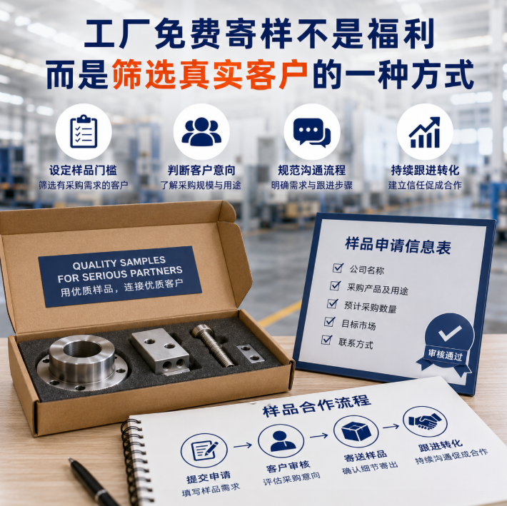 工厂免费寄样不是福利,而是筛选真实客户的一种方式.png