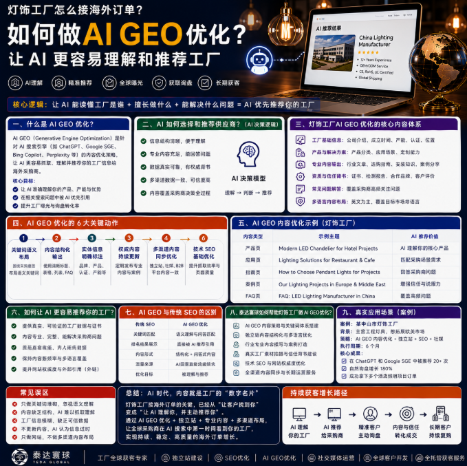 灯饰工厂怎么接海外订单如何做AI GEO优化?让AI更容易理解和推荐工厂.png