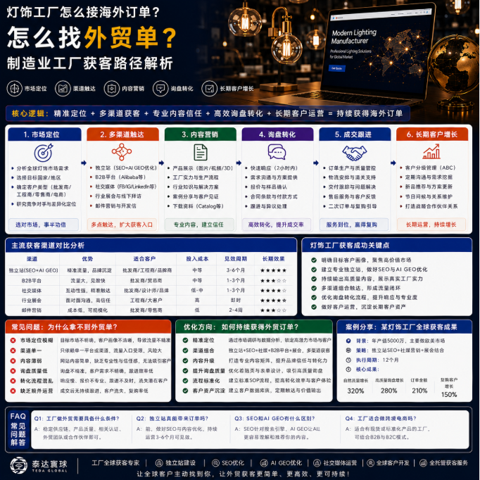 灯饰工厂怎么接海外订单怎么找外贸单?制造业工厂获客路径解析.png