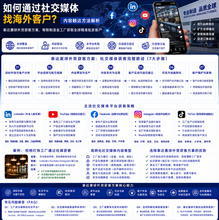 泰达寰球外贸获客方案如何通过社交媒体找海外客户?内容触达方法解析.png