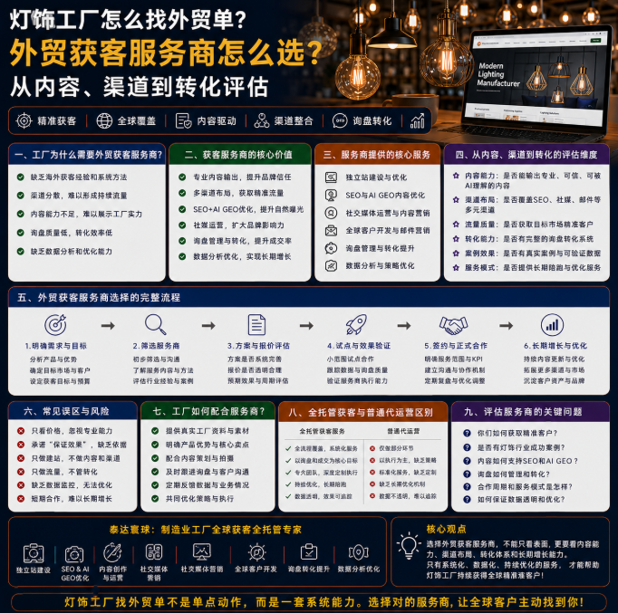 灯饰工厂怎么找外贸单外贸获客服务商怎么选?从内容、渠道到转化评估.png