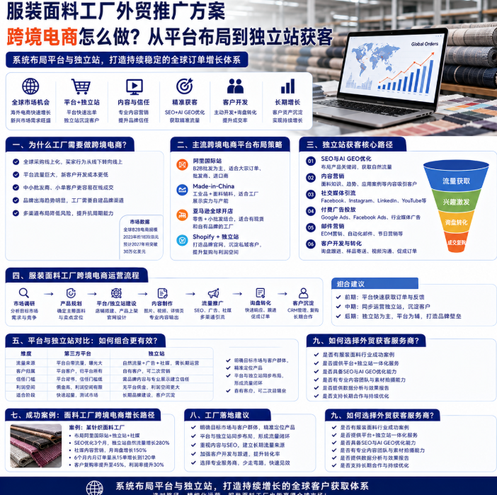 服装面料工厂外贸推广方案跨境电商怎么做?从平台布局到独立站获客.png