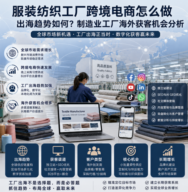 服装纺织工厂跨境电商怎么做出海趋势如何?制造业工厂海外获客机会分析.png