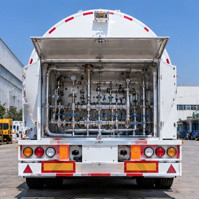 35m³液氧低温运输半挂车