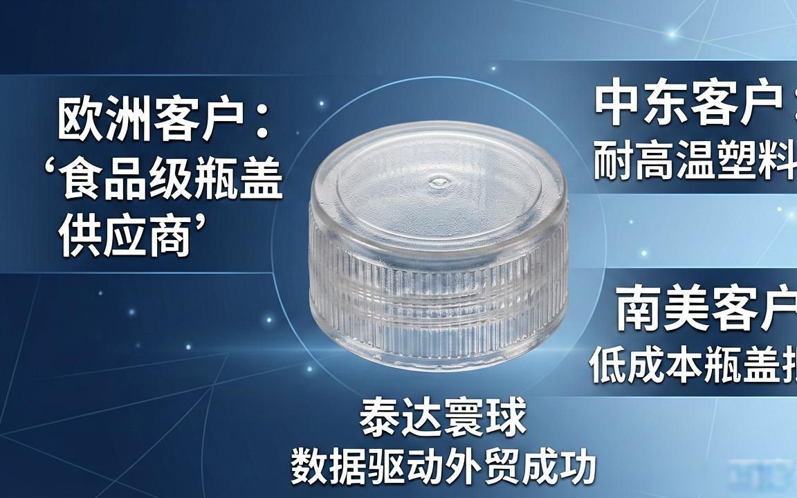 塑料瓶盖工厂外贸SEO获客
