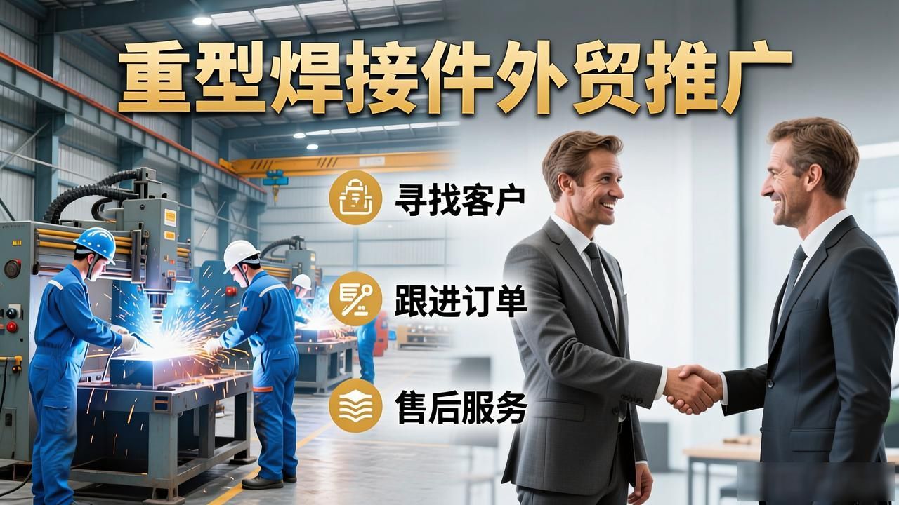 焊接设备出口_重型焊接件产品外贸推广_典型焊接产品