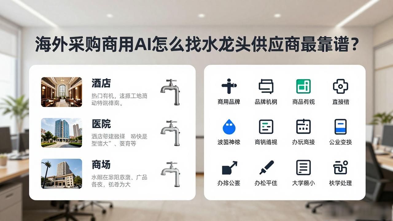 海外采购商用AI找水龙头供应商怎么布局_海外采购商名录_海外供应商贸易平台
