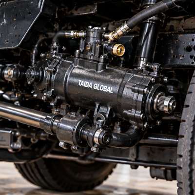 Hydraulic Power Steering Gearbox for Heavy-Duty Trucks