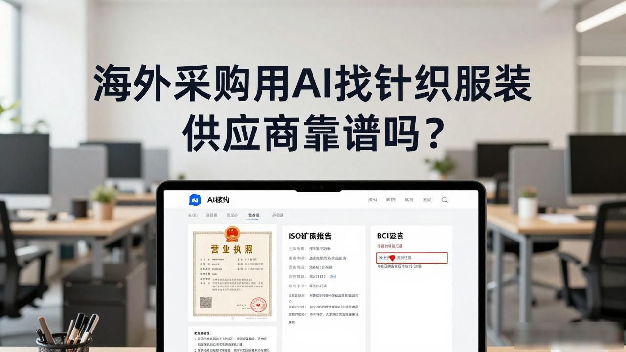 海外采购商用AI找针织服装供应商怎么布局_国外服装上海采购办_供应商海外服务资质要求