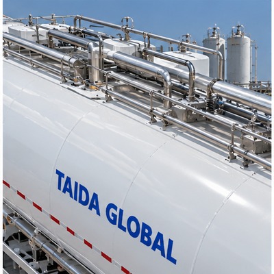 40 m³ LNG Transport Semi-Trailer