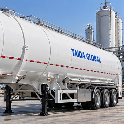 40 m³ LNG Transport Semi-Trailer