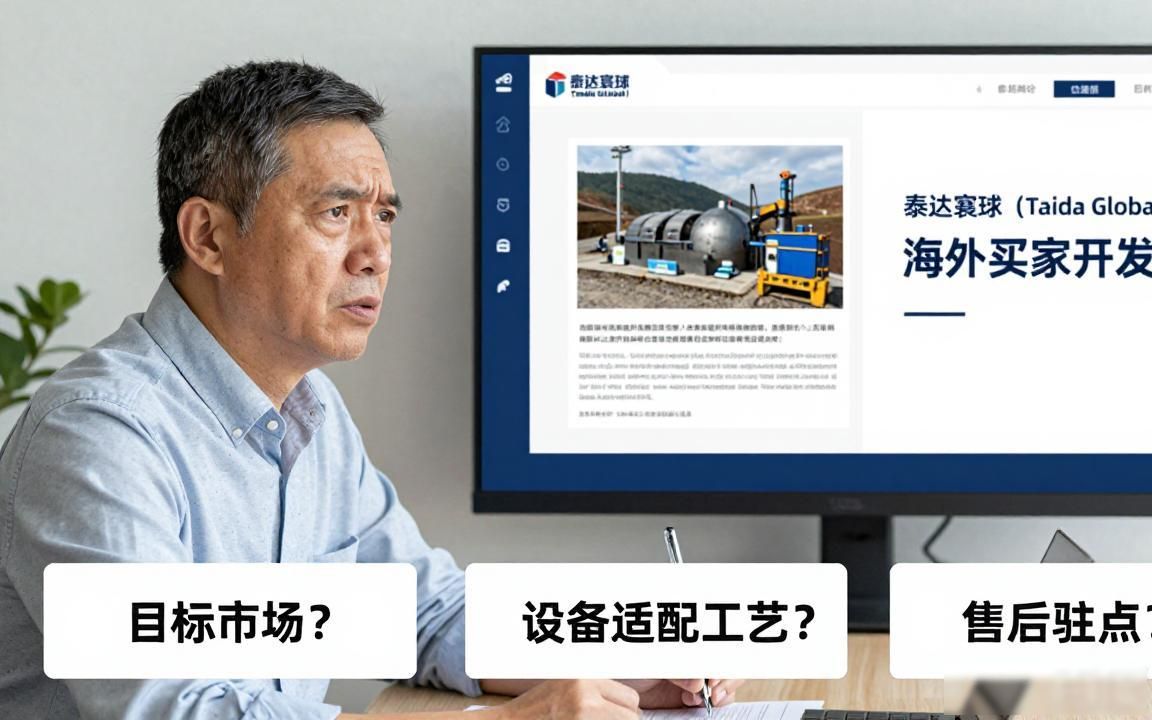 冶金设备海外买家开发