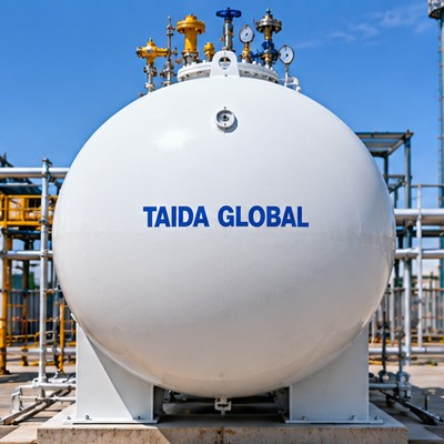 5 m³ LPG Horizontal Bullet Storage Vessel