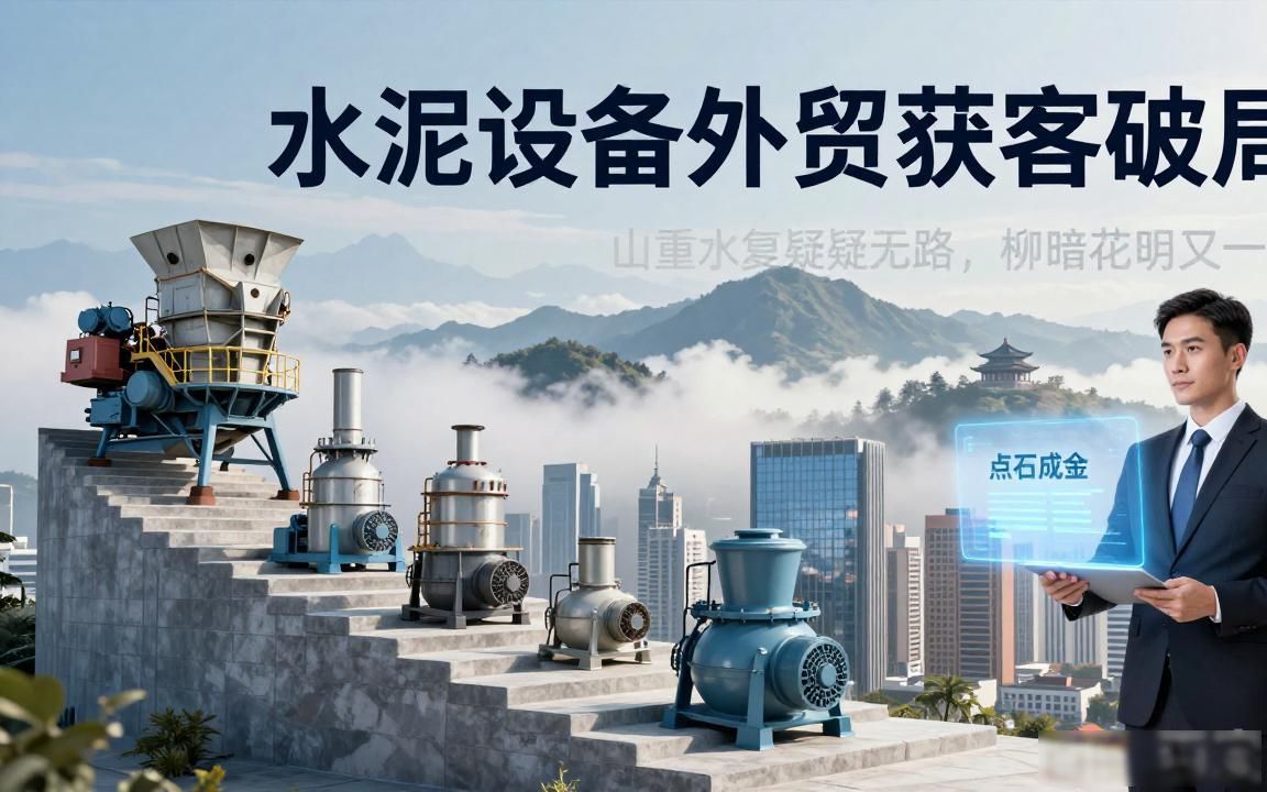 水泥生产设备外贸获客方案