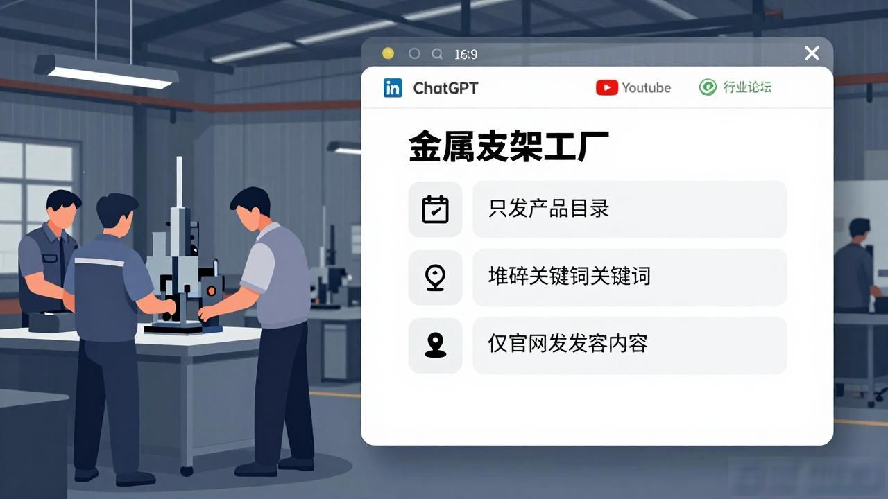 金属支架工厂如何被ChatGPT推荐给海外客户_Gian支架供应商_出口支架厂家排名