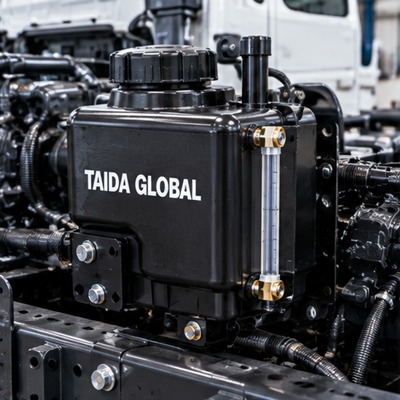 重卡液压转向油壶｜转向液储存过滤｜按OE号与安装参数核验｜TAIDA GLOBAL重卡配件采购