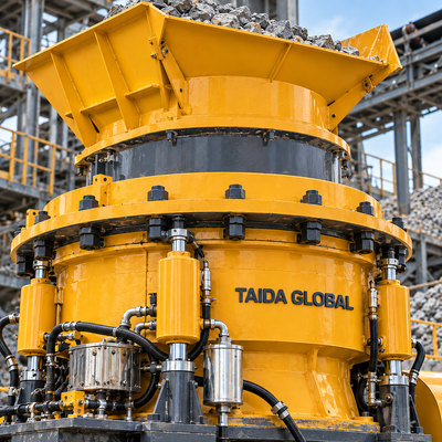 Tunggal silinder hidrolik Cone Crusher
