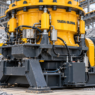 Tunggal silinder hidrolik Cone Crusher